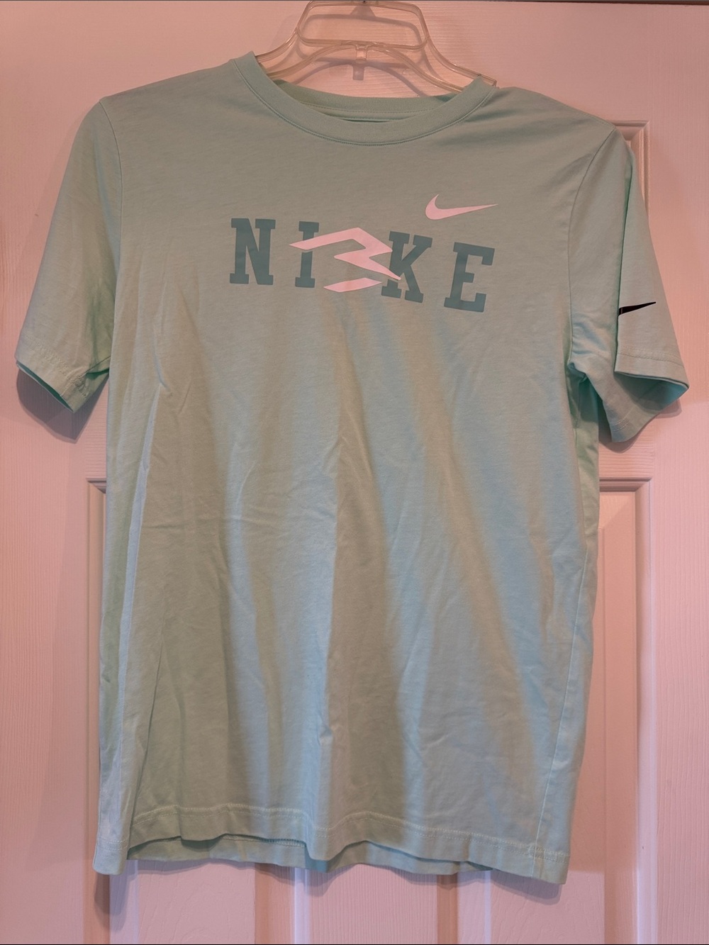Nike Mint Green Short Sleeve Logo T-Shirt